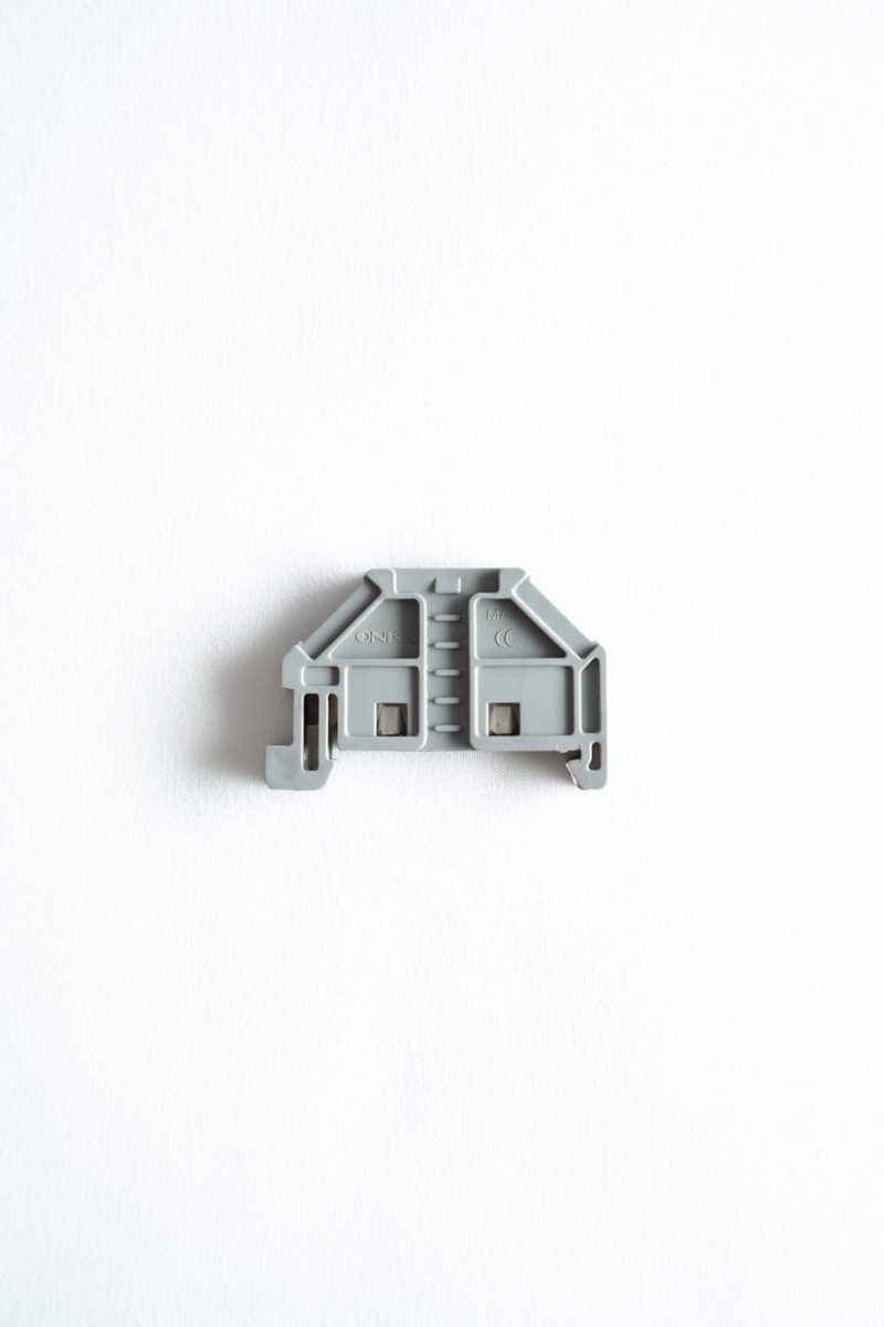 Reihenklemmen-Endhalter Stahl (10er Pack)