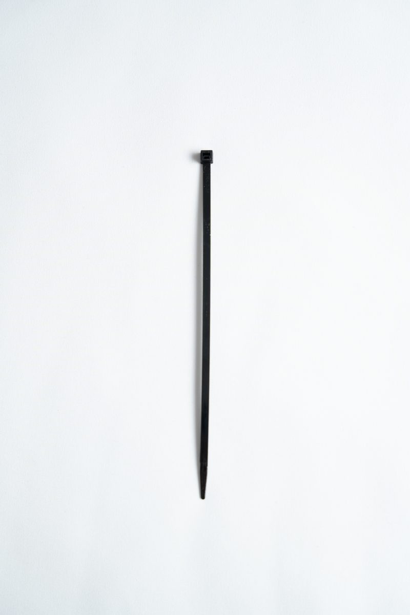 Kabelbinder 200x4,5 schwarz (100er Pack)
