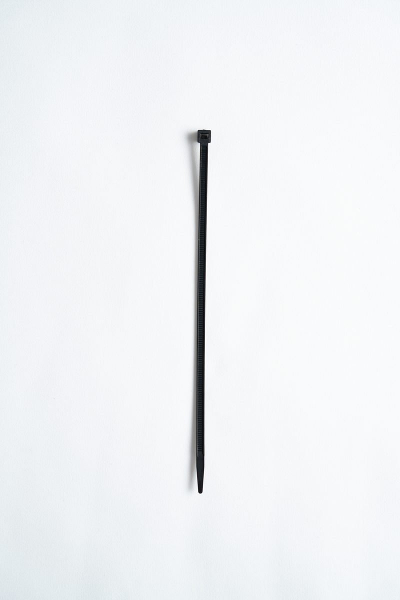 Kabelbinder 200x4,5 schwarz (100er Pack) – Bild 2