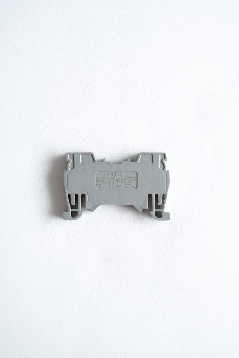 Reihenklemme 2,5mm² grau – Onka