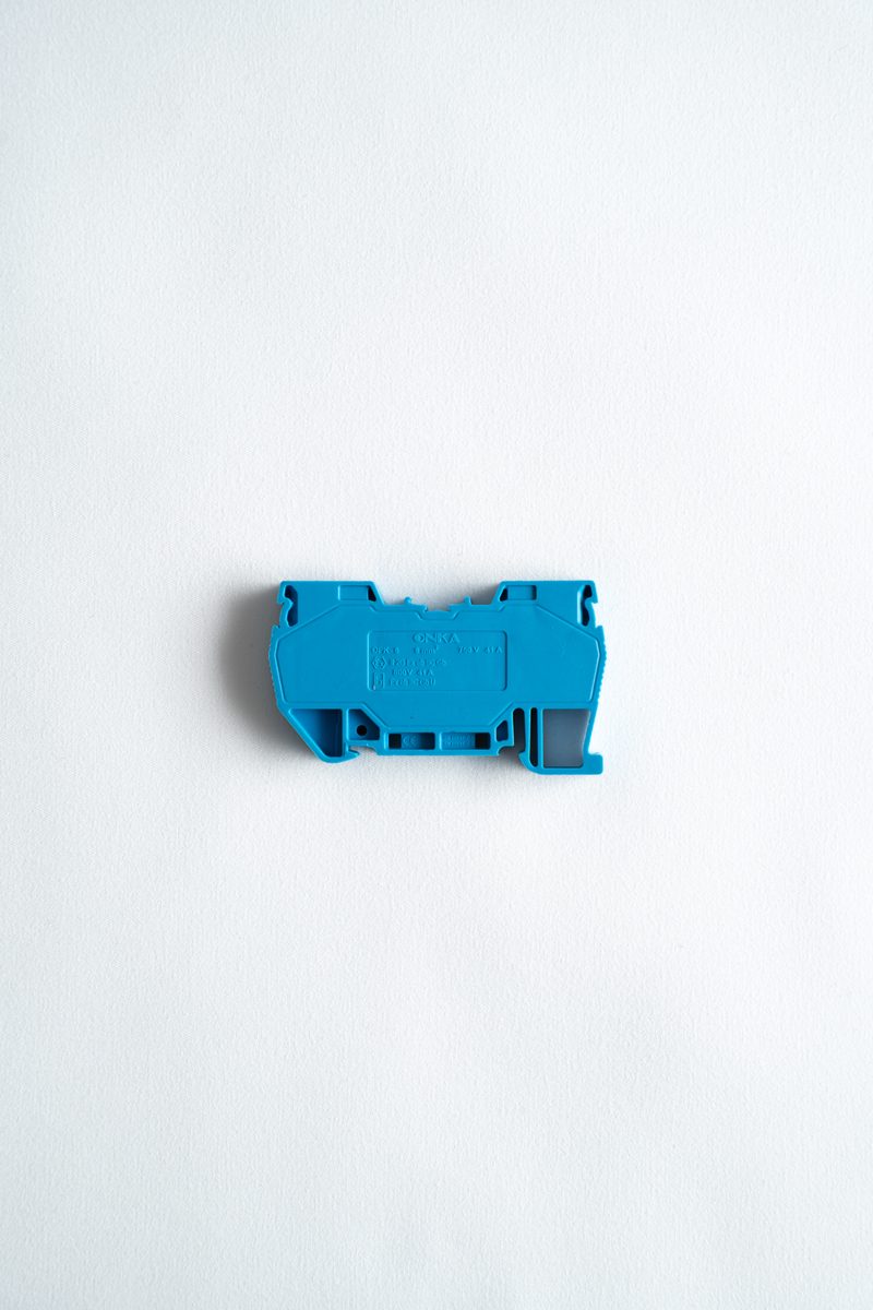 Reihenklemme 6mm² blau (N-Leiter) (50er Pack)