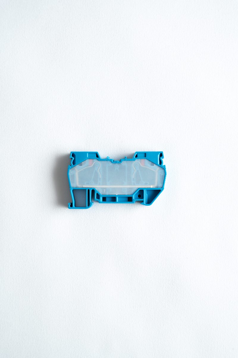 Reihenklemme 6mm² blau (N-Leiter) (50er Pack) – Bild 2