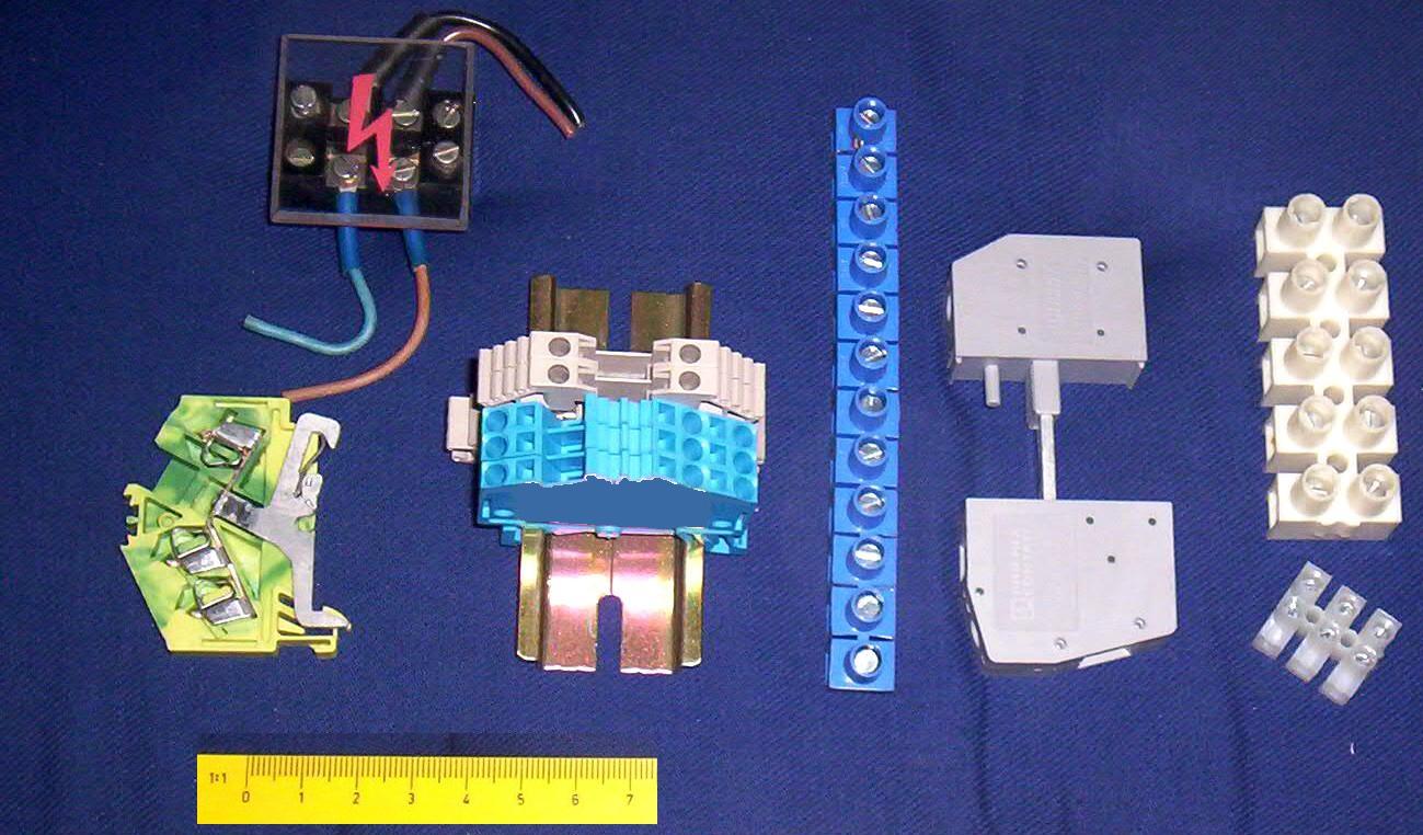 Schutzleiter-Klemme PE 2,5mm² grün-gelb (50er Pack)